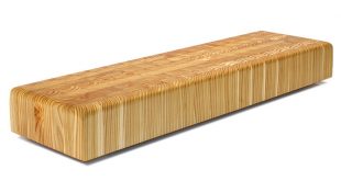 Larch Wood Classic Buffet Board 21.75 x 6-3/8 x 2.5