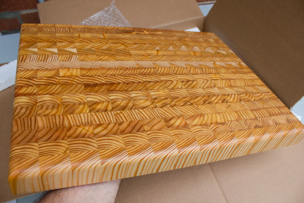 Larch Wood Cutting Board Product Review