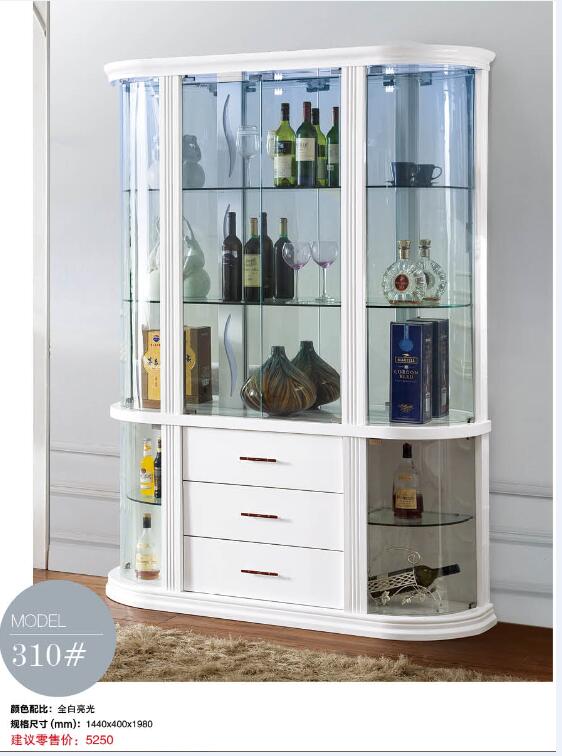 310# Living room furniture display showcase wine cabinet living room