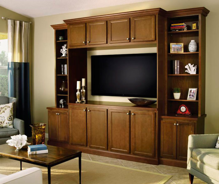 Living Room Cabinet in Birch Wood - Aristokraft