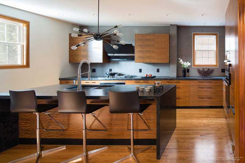 Modern Wood Kitchen Design in Washington, D.C.