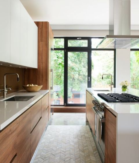 15 Trendy-Looking Modern Wood Kitchens - Shelterness