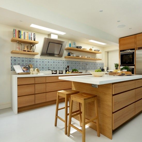 20 Cool Modern Wooden Kitchen Designs | Kitchen | Kitchen, Kitchen