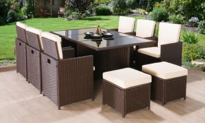 Poly-Rattan Garden Furniture Set | Groupon