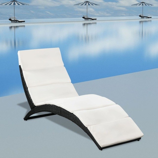 Garden furniture – polyrattan sun
  loungers