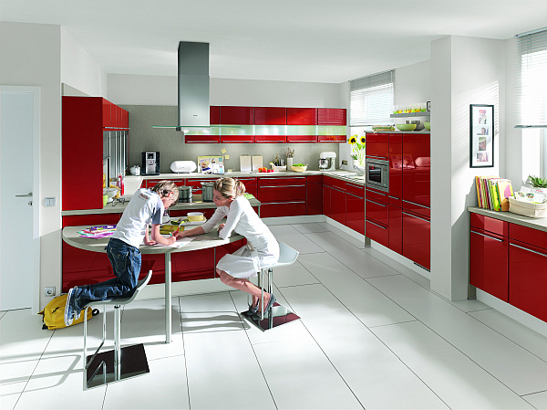 Red Kitchen Design Ideas, Pictures and Inspiration