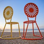 Terrace chairs are functional and decorative