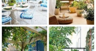 30 Beautiful Spring Terrace Decor Ideas | ComfyDwelling.com