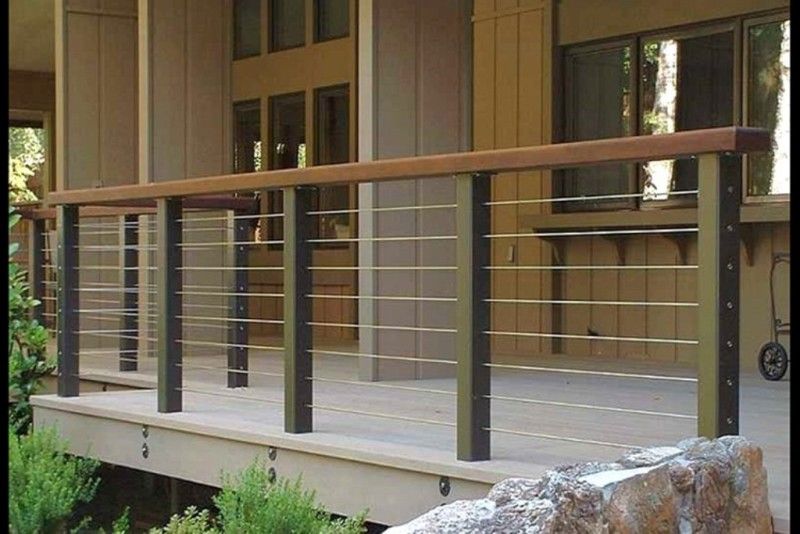 Wooden Balcony Railings Savillefurniture