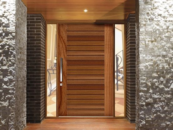 Entrance: Example of Pivot timber Entry Door - Corinthian Pivot