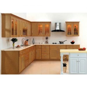 Wooden Kitchen Cabinet at Rs 2400 /square feet | Solid Wood Kitchen