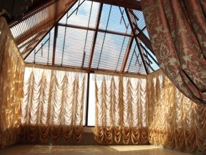 Skirpus sunshield blinds for winter garden W1 | Skirpus wooden