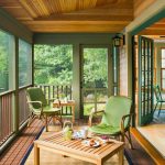 Amazing Green Porch Design