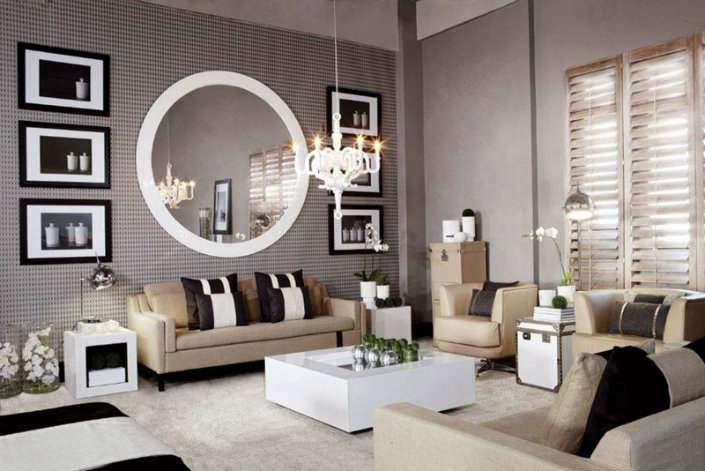 Interesting Inspiration Living Room Mirrors Amazing Design Beautiful