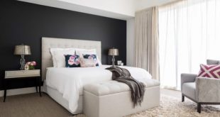 17 Enrossing Bedroom Designs With Dark Wall That Breaks The Monotony