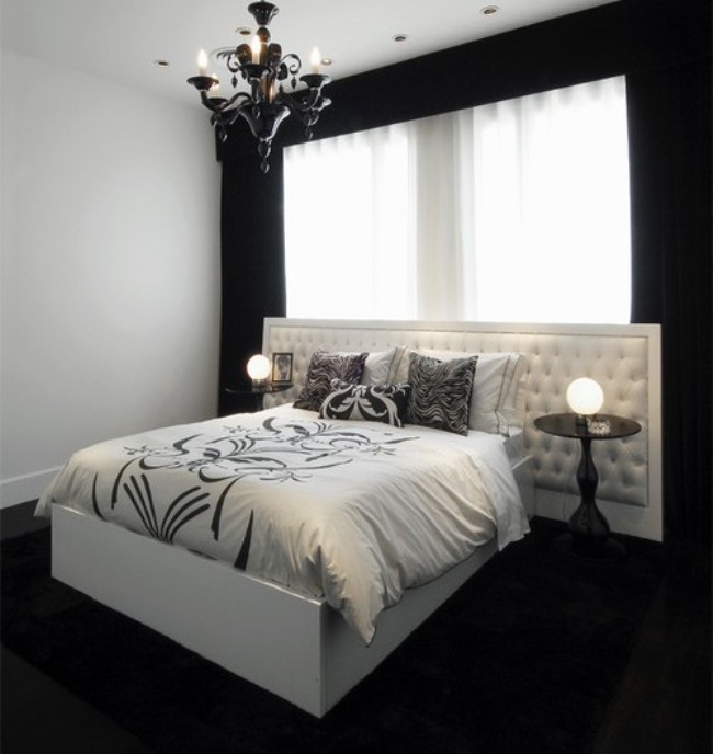 Bedroom Designs With Dark Wall 6