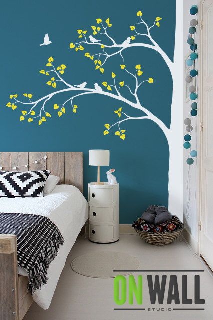Wall decal - Large Tree Wall decal - living room wall decals Wall