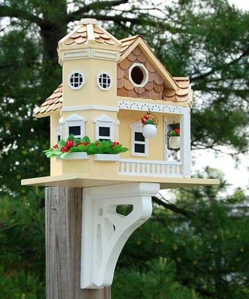 50 Amazing Bird House Ideas For Your Backyard Space | Crafts | Bird