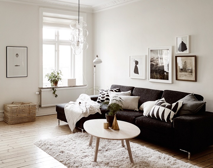 Black White Livingroom Ideas 1