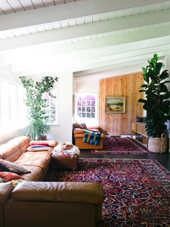 Bohemian Living Room Design Ideas 10