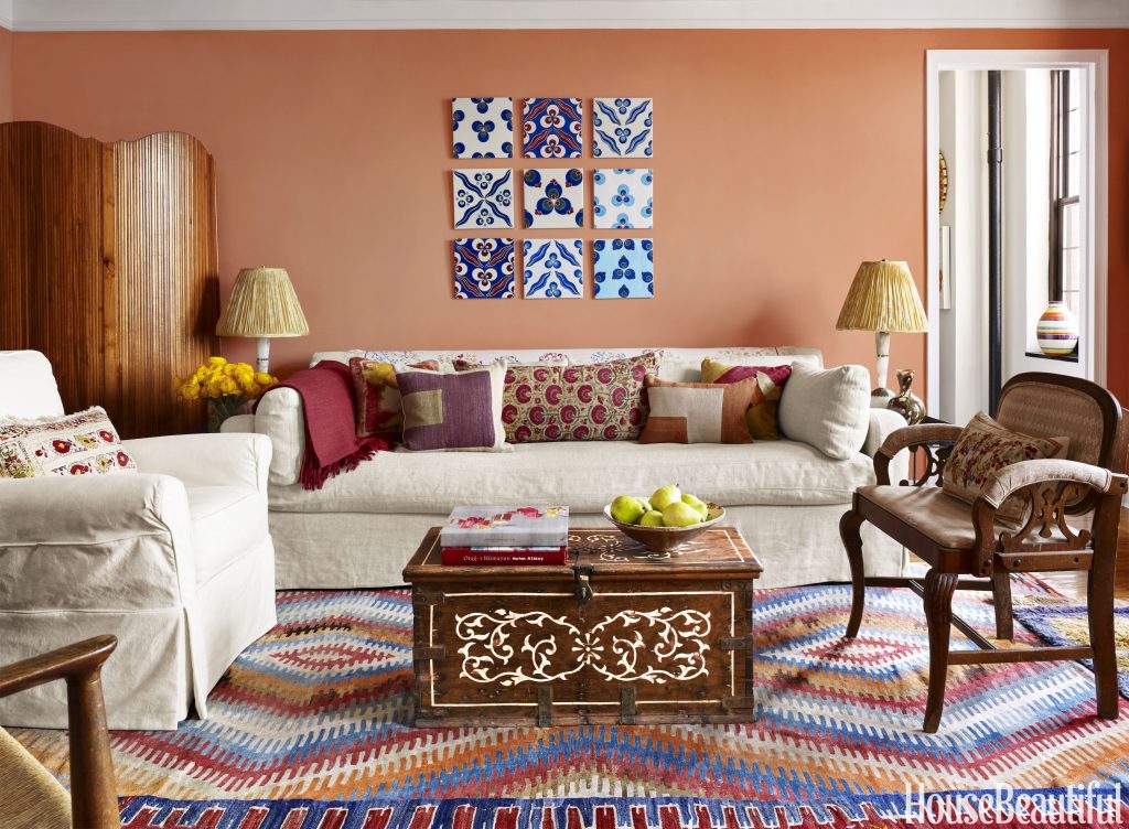 Bohemian Living Room Design Ideas 9