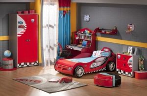 Kids Room:Popular Cars and Safari Themes Child Bedroom Decoration