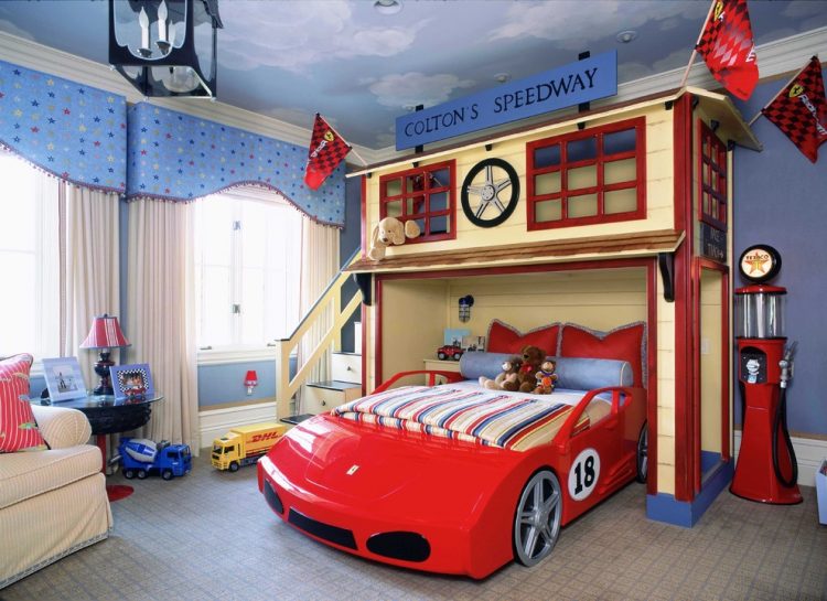Car Bed Designs For Kids Room