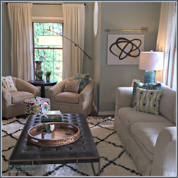 80 Ways To Decorate A Small Living Room | Shutterfly