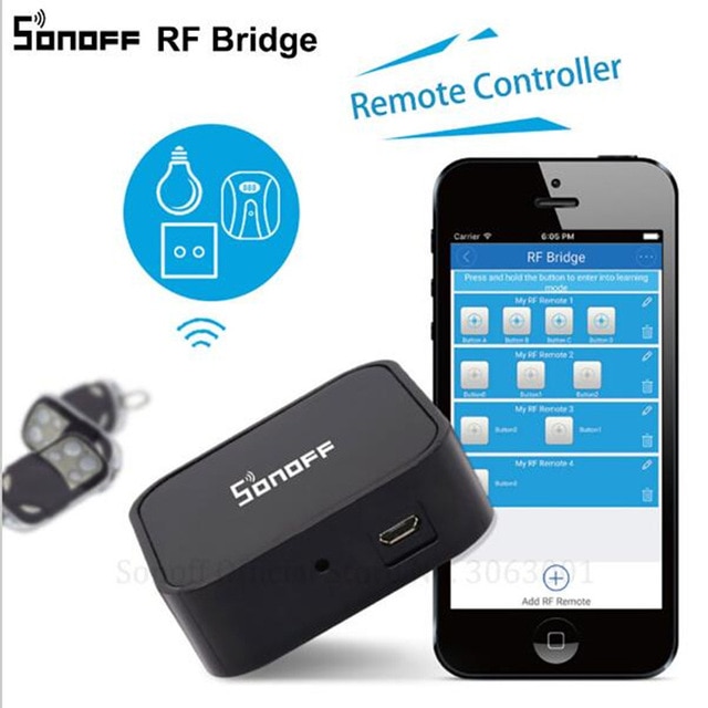 Sonoff RF Bridge Smart Home Automation Module Wifi Switch Diy
