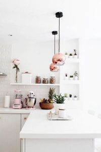 70 Majestic Copper and Rose Gold Kitchen Themes Decorations - DecOMG