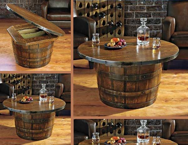 Creative Ideas Using Old Wine Barrels 10