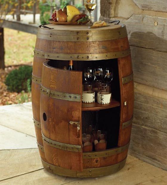 Creative Ideas Using Old Wine Barrels