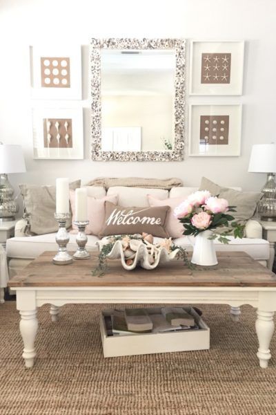 Makeover Monday: Valentines Day Decor | Farmhouse Living Rooms