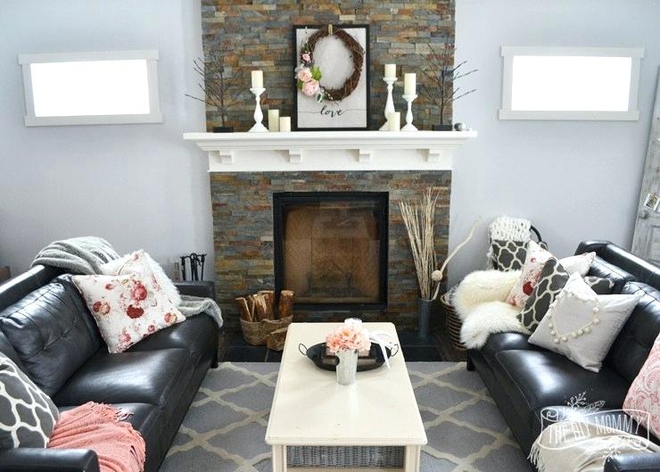 Black And White Living Room Ideas Blush Pink Valentines Day Decor