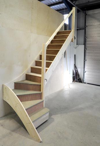 Stairs to Loft in Garage | Garage organization | Loft stairs, Attic