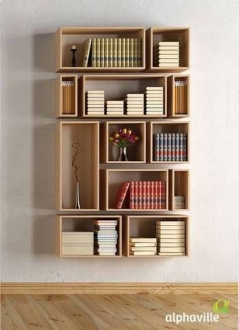 45 DIY Bookshelves: Home Project Ideas That Work | Shelves | Home