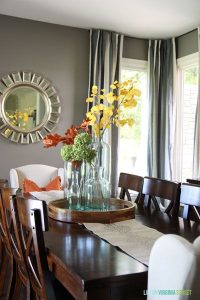 Fall Home Tour | DIY Ideas | Dining room table decor, Farmhouse