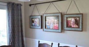 Iron Pipe Family DIY Photo Display | Focus walls | Home Decor, Room