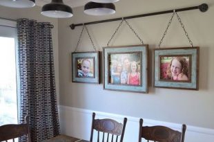 Iron Pipe Family DIY Photo Display | Focus walls | Home Decor, Room