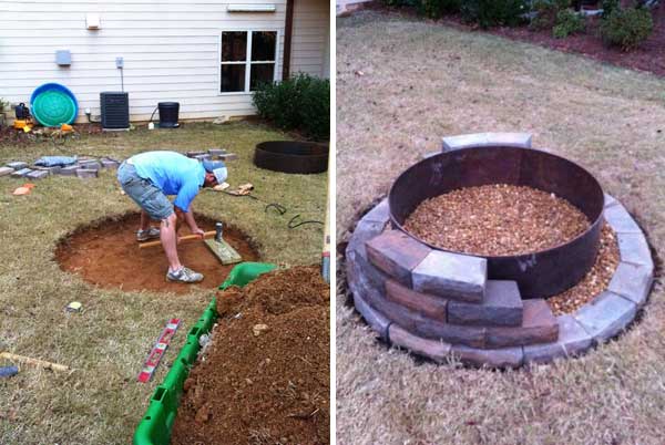 38 Easy and Fun DIY Fire Pit Ideas