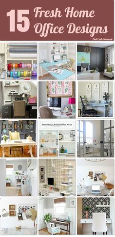 299 Fascinating Office DIY Decor images | Home Office, Office home