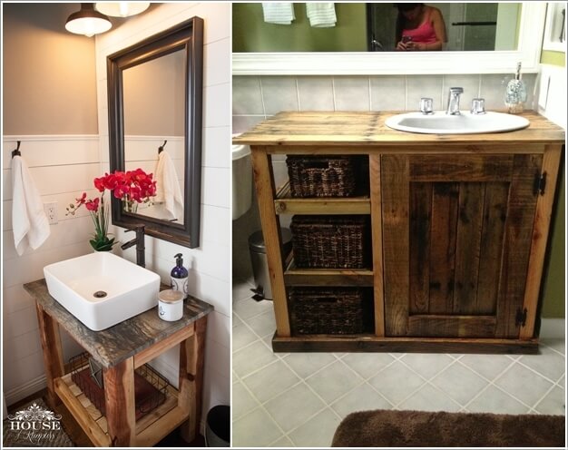 Diy Pallet Projects For Bathroom 11