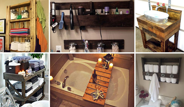 Diy Pallet Projects For Bathroom