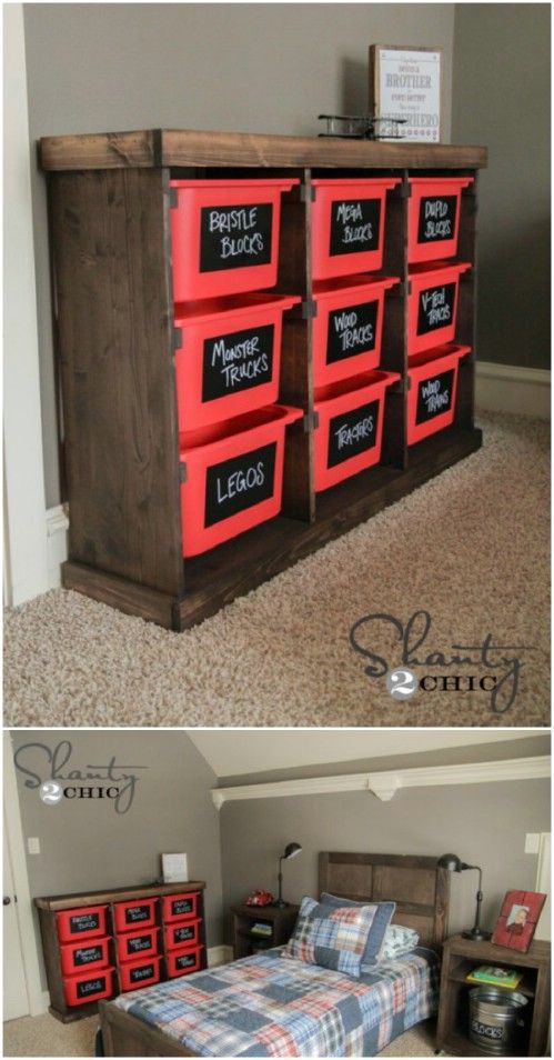 50 Decorative Rustic Storage Projects For a Beautifully Organized