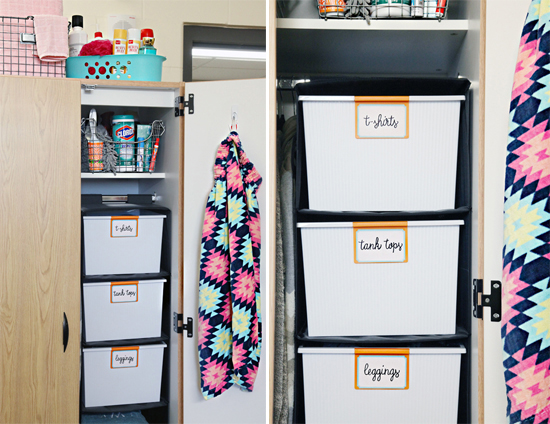 Dorm Room Organization Ideas