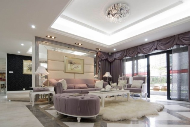 Extraordinary Luxury Living Room Ideas Which Abound with Glamour and