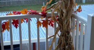 Balcony fall decorations | Stuff to Try | Fall apartment decor, Fall