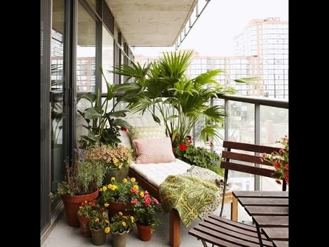 apartment balcony decorating ideas - YouTube