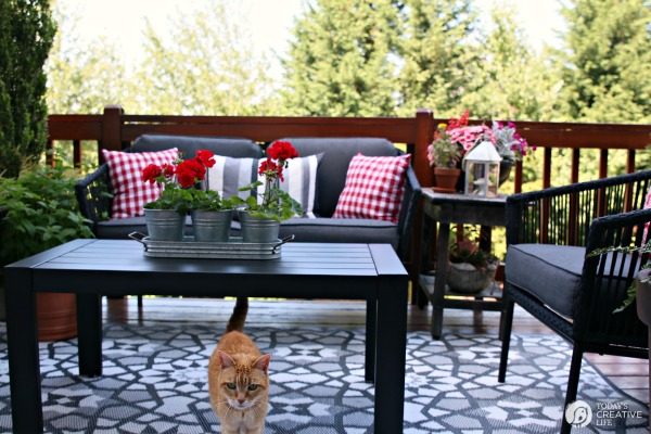 Small Patio Decorating Ideas - My Patio | Today's Creative Life