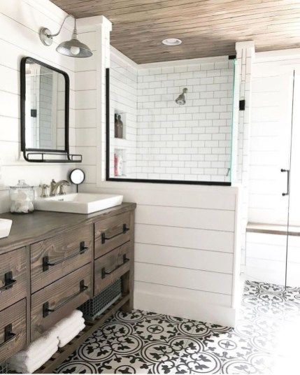 Farmhouse Bathroom Wall Color Ideas